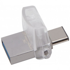 Stick memorie USB Kingston DataTraveler microDuo 3C 16GB USB 3.0/3.1 + USB C foto