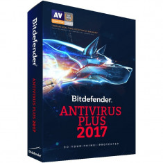 Securitate Bitdefender Antivirus Plus 2017, 3 PC, 1 an, New License, Retail foto