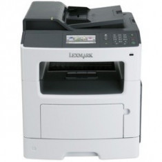 Multifunctional Lexmark MX410DE, laser, monocrom, format A4, fax, retea, duplex foto