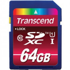 Card TRANSCEND SDXC 64GB Class 10 UHS-I 600x foto