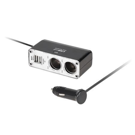 ADAPTOR BRICHETA X2 + 2XUSB 12V/24V ADAPTOR BRICHETA X2 + 2XUSB 12V/24V