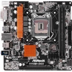 Placa de baza ASRock H110M-DGS foto