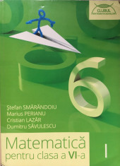 MATEMATICA PENTRU CLASA A VI-A - CLUBUL MATEMATICIENILOR (VOL. I) - Smarandoiu foto