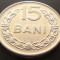 Moneda 15 Bani - ROMANIA, anul 1975 *cod 5023 Allu- Excelenta