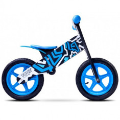 Bicicleta Fara Pedale Zap, 12 inch Blue foto