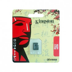 MICRO SD CARD 4GB FARA ADAPTOR SD KINGSTON foto