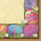 Servetele pentru masa de Paste - Easter Elegance, 25 x 25 cm, Amscan 509291, Set 16 buc