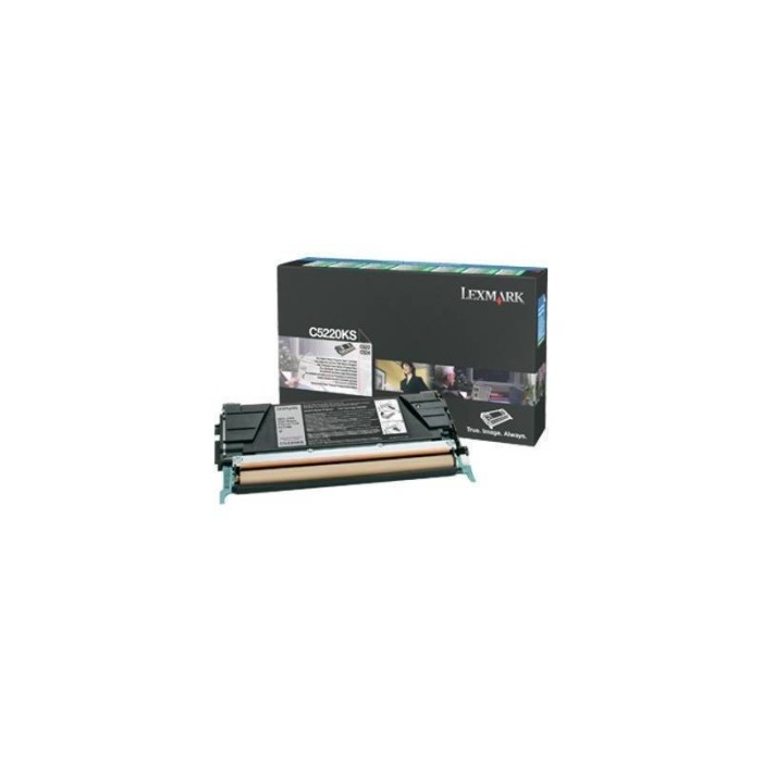 Toner Lexmark C5220KS Returnabil Black Toner Lexmark C5220KS Returnabil Black