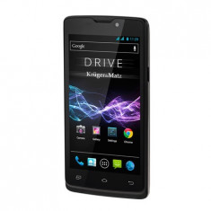 SMARTPHONE QUAD CORE DUAL SIM K&amp;amp;M DRIVE NEGRU foto