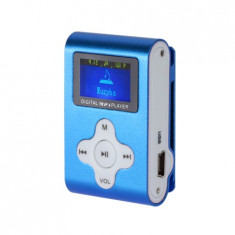 MP3 PLAYER CU FUNCTIE REPORTOFON ALBASTRU foto