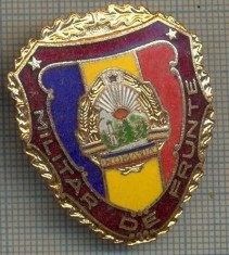 ZET 769 INSIGNA ,,MILITAR DE FRUNTE" - PERIOADA RSR - PENTRU NOSTALGICI