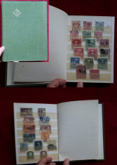 TS164 Clasor cu timbre straine vechi foto