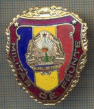 ZET 760 INSIGNA ,,MILITAR DE FRUNTE&quot; - PERIOADA RSR - PENTRU NOSTALGICI