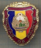 ZET 766 INSIGNA ,,MILITAR DE FRUNTE&quot; - PERIOADA RSR - PENTRU NOSTALGICI