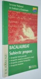 Bacalaureat - subiecte propuse Geografie - 2000