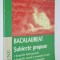 Bacalaureat - subiecte propuse Geografie - 2000