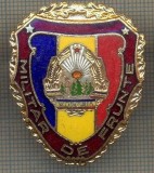 ZET 732 INSIGNA ,,MILITAR DE FRUNTE&quot; - PERIOADA RSR - PENTRU NOSTALGICI