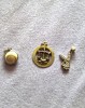 Lot 3 Medalioane Argint 925/800: Shiva Eye, Balanta Horoscop, Iepuras Playboy - Bijuterii Argint Second Hand