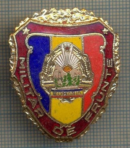 ZET 724 INSIGNA ,,MILITAR DE FRUNTE&quot; - PERIOADA RSR - PENTRU NOSTALGICI