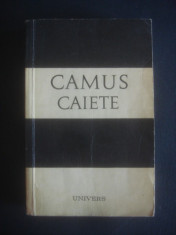 ALBERT CAMUS - CAIETE foto