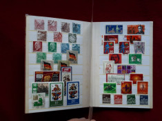 TS168 Clasor cu timbre straine vechi foto