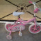 Princess / Pink bicicleta copii 12&quot; (2-5 ani)