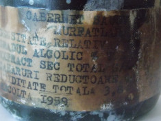 Vin Murfatlar Cabernet Sauvignon 1959 foto