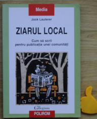 Ziarul local Jock Lauterer foto