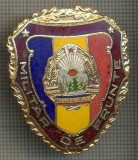 ZET 714 INSIGNA ,,MILITAR DE FRUNTE&quot; - PERIOADA RSR - PENTRU NOSTALGICI