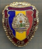 ZET 703 INSIGNA ,,MILITAR DE FRUNTE&quot; - PERIOADA RSR - PENTRU NOSTALGICI