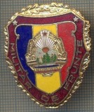 ZET 730 INSIGNA ,,MILITAR DE FRUNTE&quot; - PERIOADA RSR - PENTRU NOSTALGICI