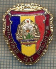 ZET 747 INSIGNA ,,MILITAR DE FRUNTE" - PERIOADA RSR - PENTRU NOSTALGICI