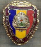 ZET 763 INSIGNA ,,MILITAR DE FRUNTE&quot; - PERIOADA RSR - PENTRU NOSTALGICI