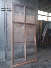 ferestre lemn ( mahon) foto