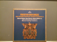 MASTERS OF ORGUE - BACH/PACHELBEL/BUXTEHUDE -4LPBOX(1979/POLYDOR/GERMANY) -VINIL foto