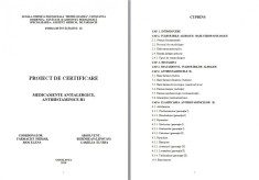 MEDICAMENTE ANTIALERGICE, ANTIHISTAMINICE H1 - LUCRARE DE LICENTA AMF foto