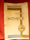 Nicu Gane - Novele - Ed. 1933 Cartea Romaneasca