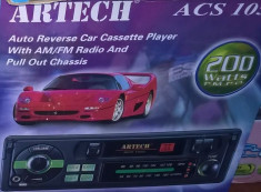 Radio FM auto cu caseta ARTECH 1052 foto