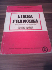 LIMBA FRANCEZA MANUAL ANUL II A DOUA LIMBA DE STUDIU DOINA POPA-SCURTU 1997 foto