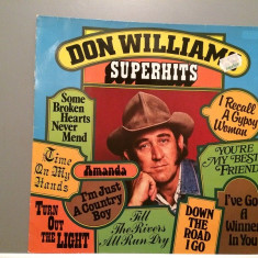 DON WILLIAMS - SUPERHITS (1979/MCA REC/West GERMANY) - VINIL/IMPECABIL