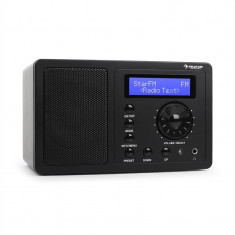 Auna DR-130 BT Digital Radio DAB + FM Bluetooth Negru foto