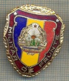 ZET 783 INSIGNA ,,MILITAR DE FRUNTE&quot; - PERIOADA RSR - PENTRU NOSTALGICI