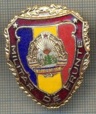 ZET 781 INSIGNA ,,MILITAR DE FRUNTE" - PERIOADA RSR - PENTRU NOSTALGICI