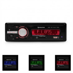 Auna MD-120.2BK radio auto USB SD MP3 4x75W max. Line-Out foto