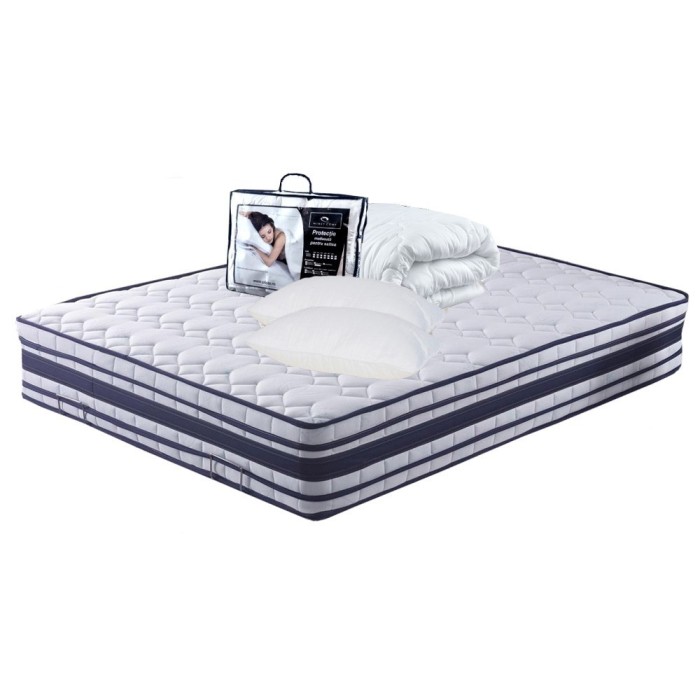 Set Saltea Memory Foam Sirius 180x200 plus 2 perne plus Husa hipoalergenica plus Pilota vara microfibra 200x220 foto mare Set Saltea Memory Foam Sirius 180x200 plus 2 perne plus Husa hipoalergenica plus Pilota vara microfibra 200x220 foto mare