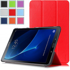 Husa Ultra Slim Samsung Galaxy Tab A 10.1 T580 T585 rosie (cod:USLR58) foto