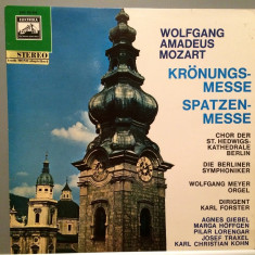 MOZART - CORONATION MASS/MISSA BREVIS (1968/EMI REC/WEST GERMANY) - VINIL