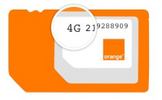 sim orange cartela 16 euro credit la 10 euro internet voce sms numere ok foto