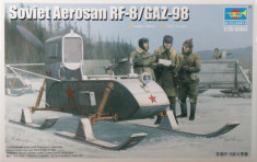 + Macheta 1/35 Trumpeter 02322 - Soviet Aerosan RF-8/GAZ-98 + foto