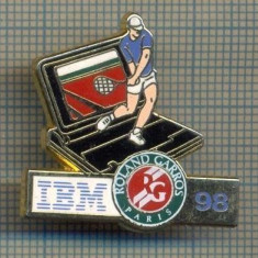 ZET 867 INSIGNA SPORTIVA - TENIS -ROLAND GARROS -PARIS - IBM '98(SPONSOR)